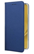 Кожен калъф тефтер и стойка Magnetic FLEXI Book Style за Xiaomi 12T/ Xiaomi 12T Pro син 